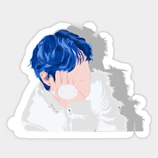 BTS V WITH HANDSOME LOOK Sticker